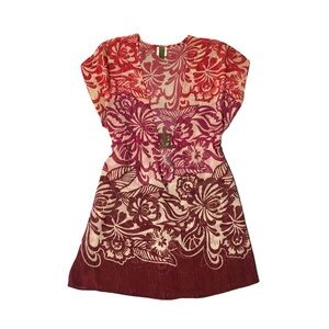 BECCA Floral Bathing Suit Coverup Dress- XS/S